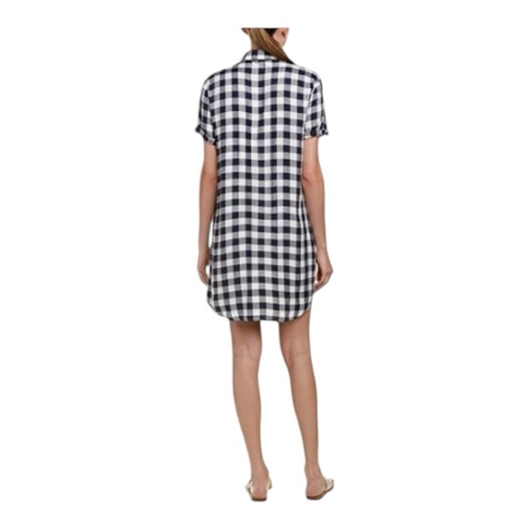 BB Dakota Women's Cicely Plaid Shirt Casual Dress - Size XS - Picture 7 of 9